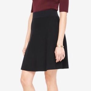 Ann Taylor Black Circle Skirt